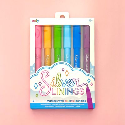 Silver Linings Outline Markers