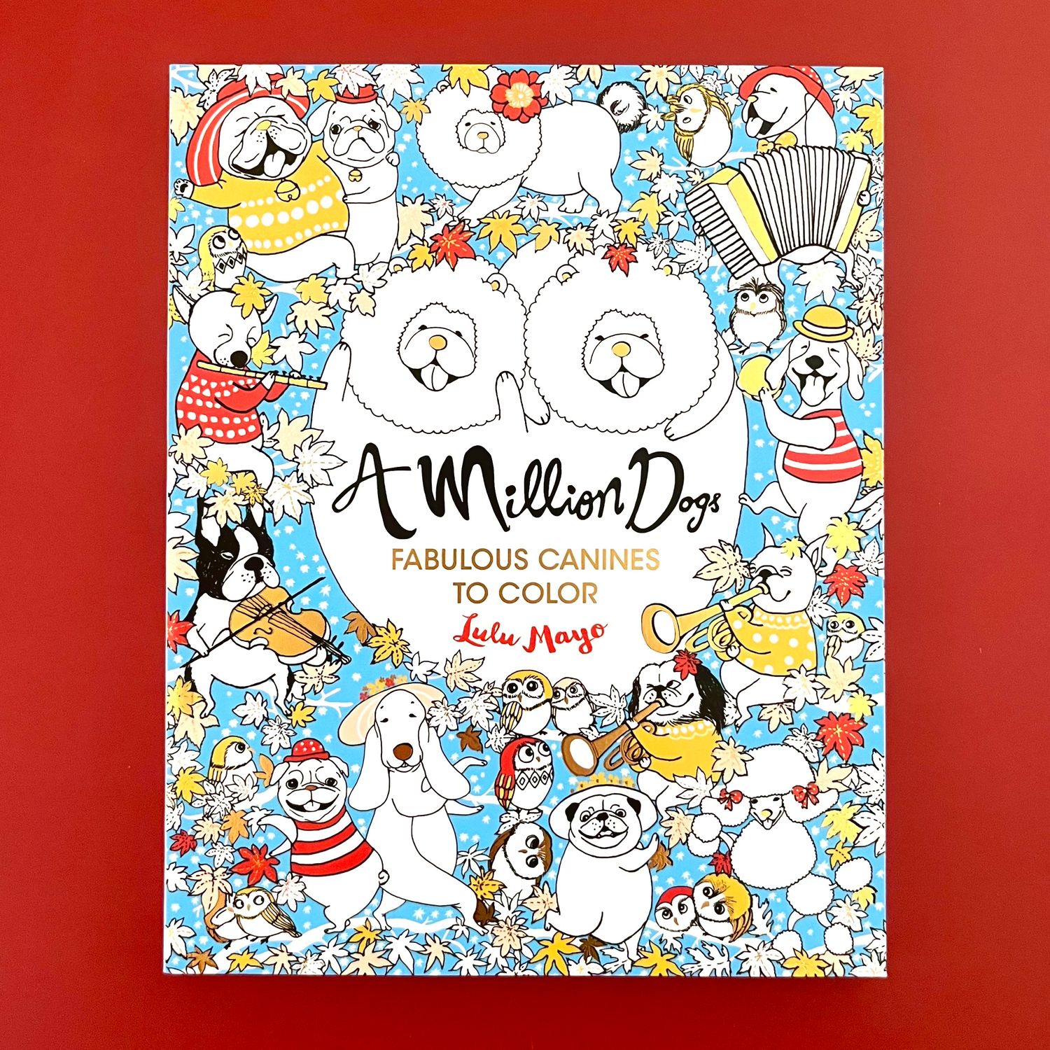 A Million Dogs Coloring Book