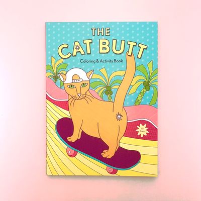 Cat Butt Coloring and Activity Book