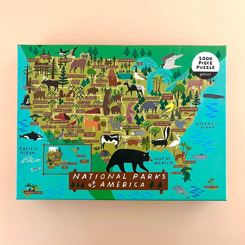 National Parks of America 1000pc Puzzle
