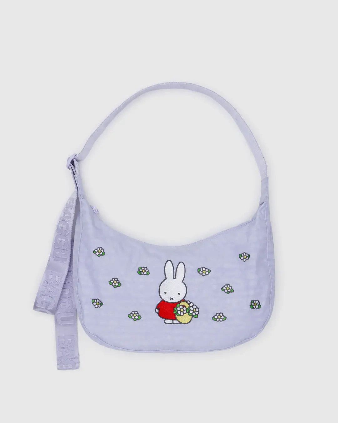 BAGGU x MIFFY - Embroidered Medium Crescent Bag