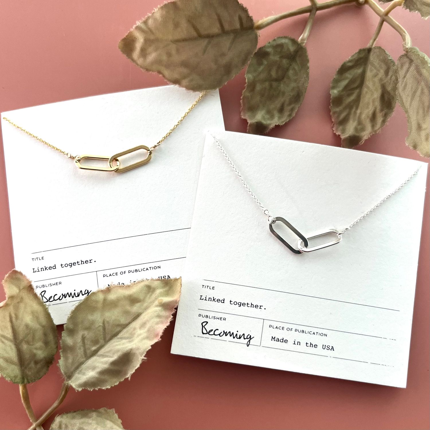 Linked Together Necklace,