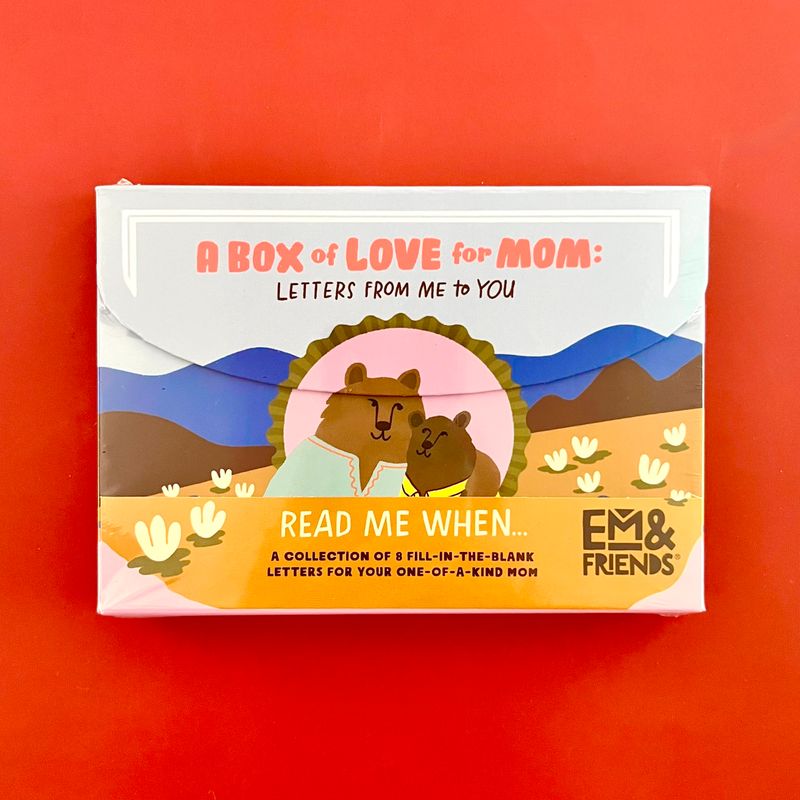 Em &amp; Friends A Box of Fill in the Blank Read Me Notes For Mom
