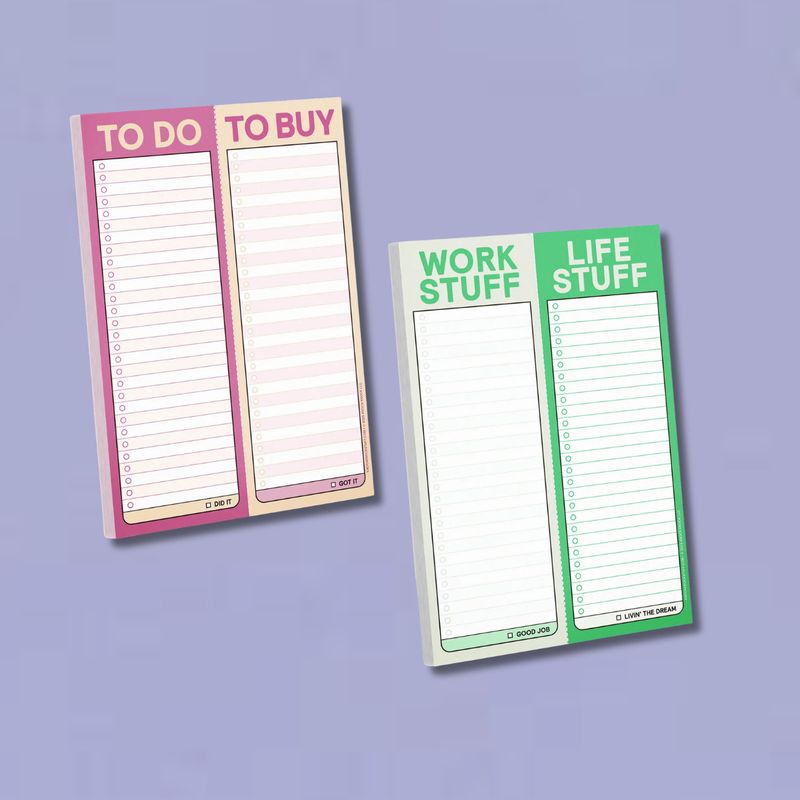 Knock Knock Perforated Pad