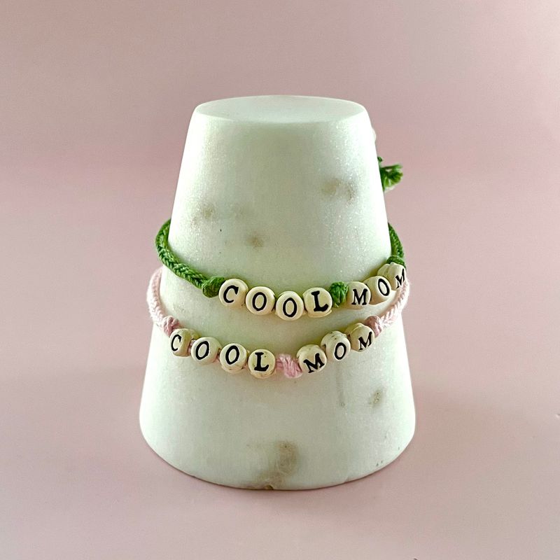 Mudlove Woven Friendship Bracelet Cool Mom