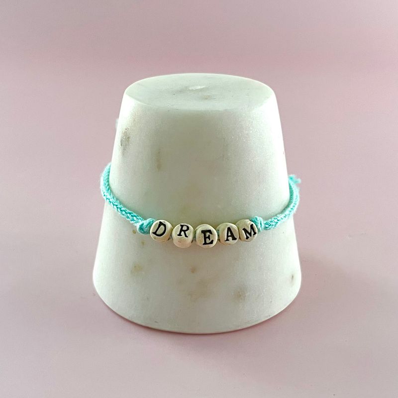 Mudlove Woven Friendship Bracelet Dream | Seafoam