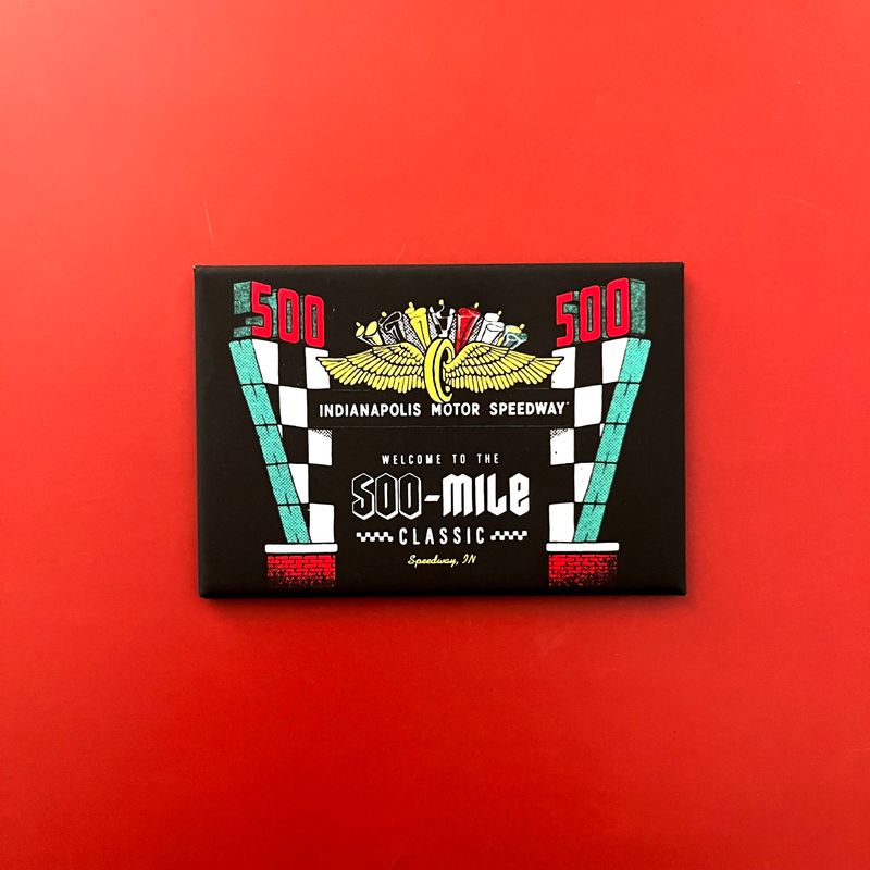 500-Mile Classic Magnet by USI