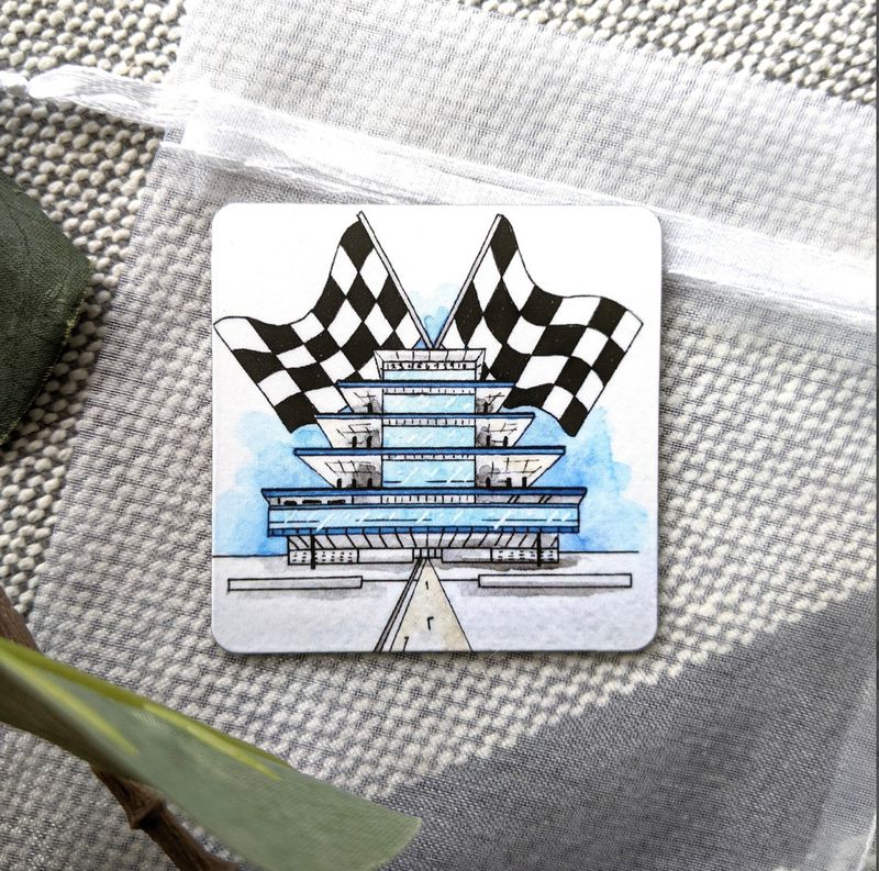 Indy Icon Magnets Speedway