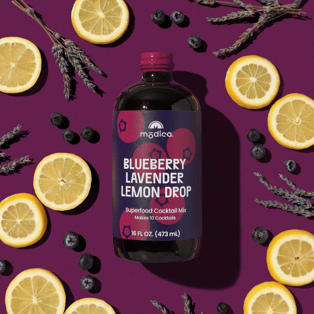 Cocktail + Mocktail Mix, Style: Blueberry Lavender Lemon Drop