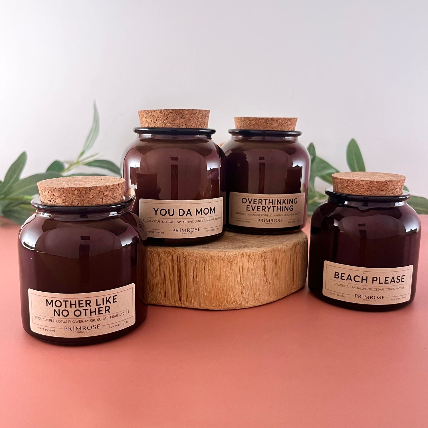 SS25 Primrose 7oz Soy Candles: