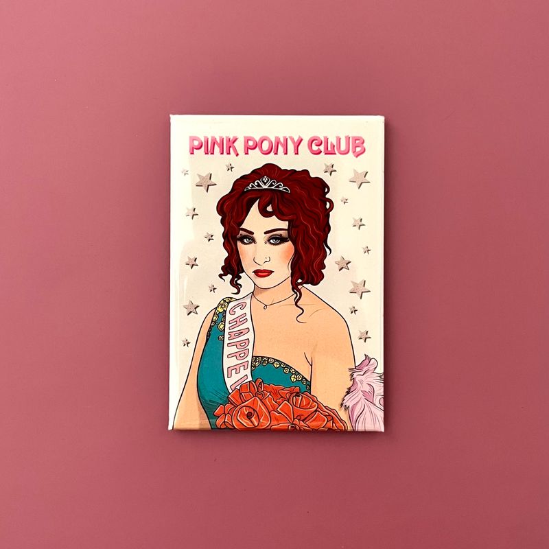The Found Magnet Pink Pony Club