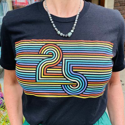 Silver in the City 25 Years Pride Tee