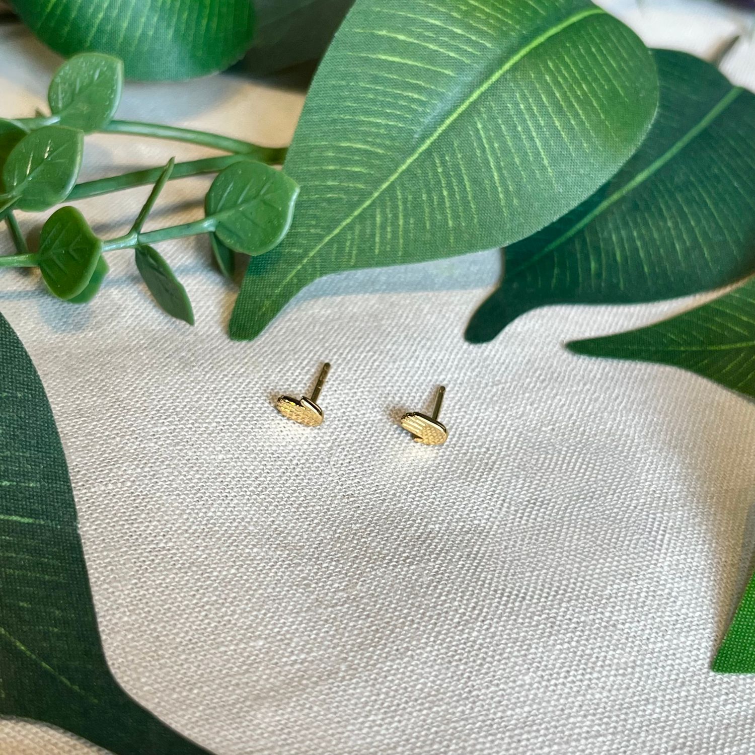 Hand Stud Earrings, GP