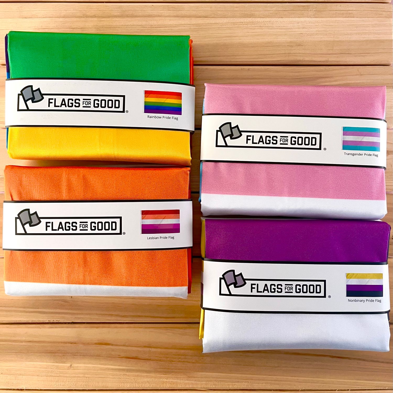 Flags for Good 3x5 LGBTQIA+: