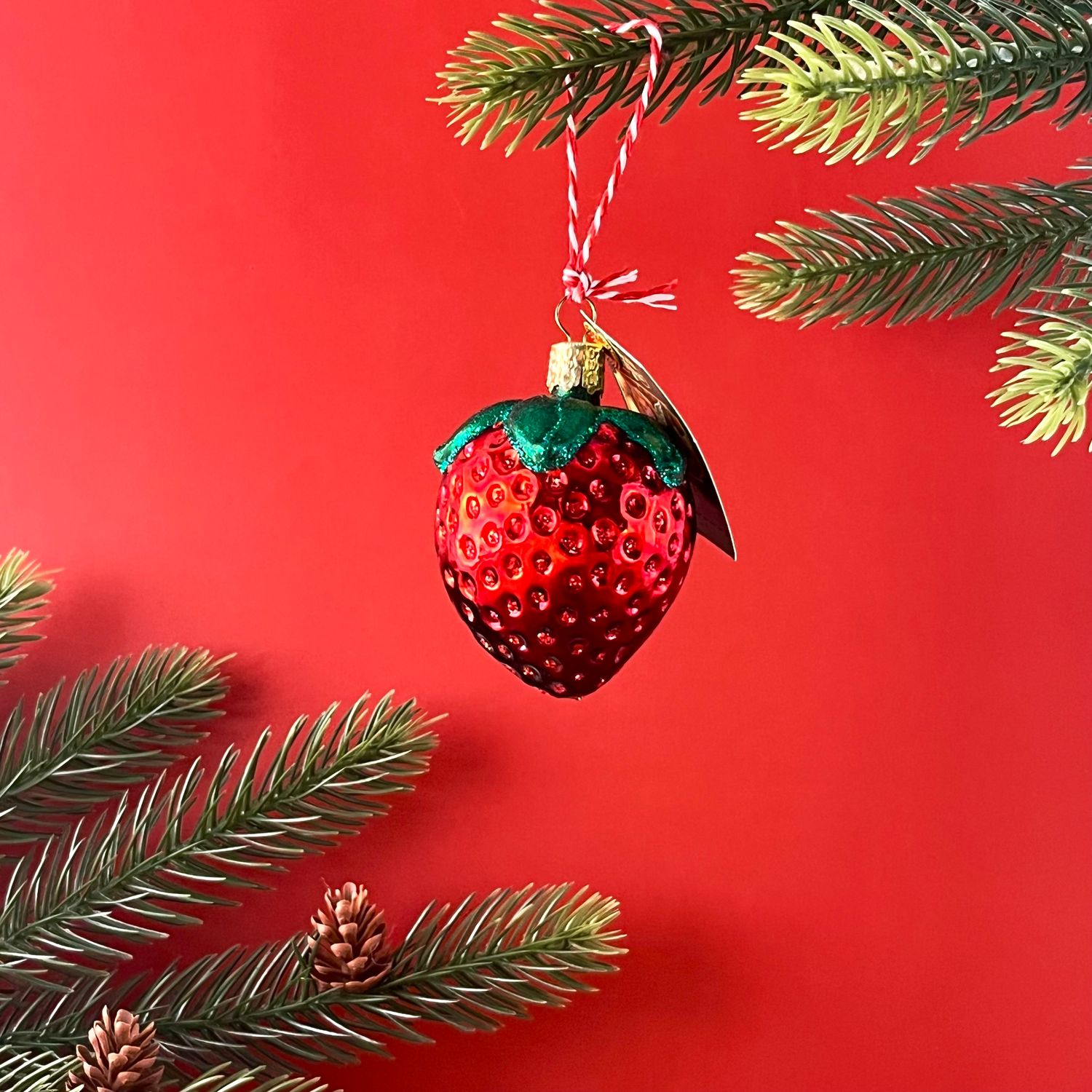 Strawberry Ornament
