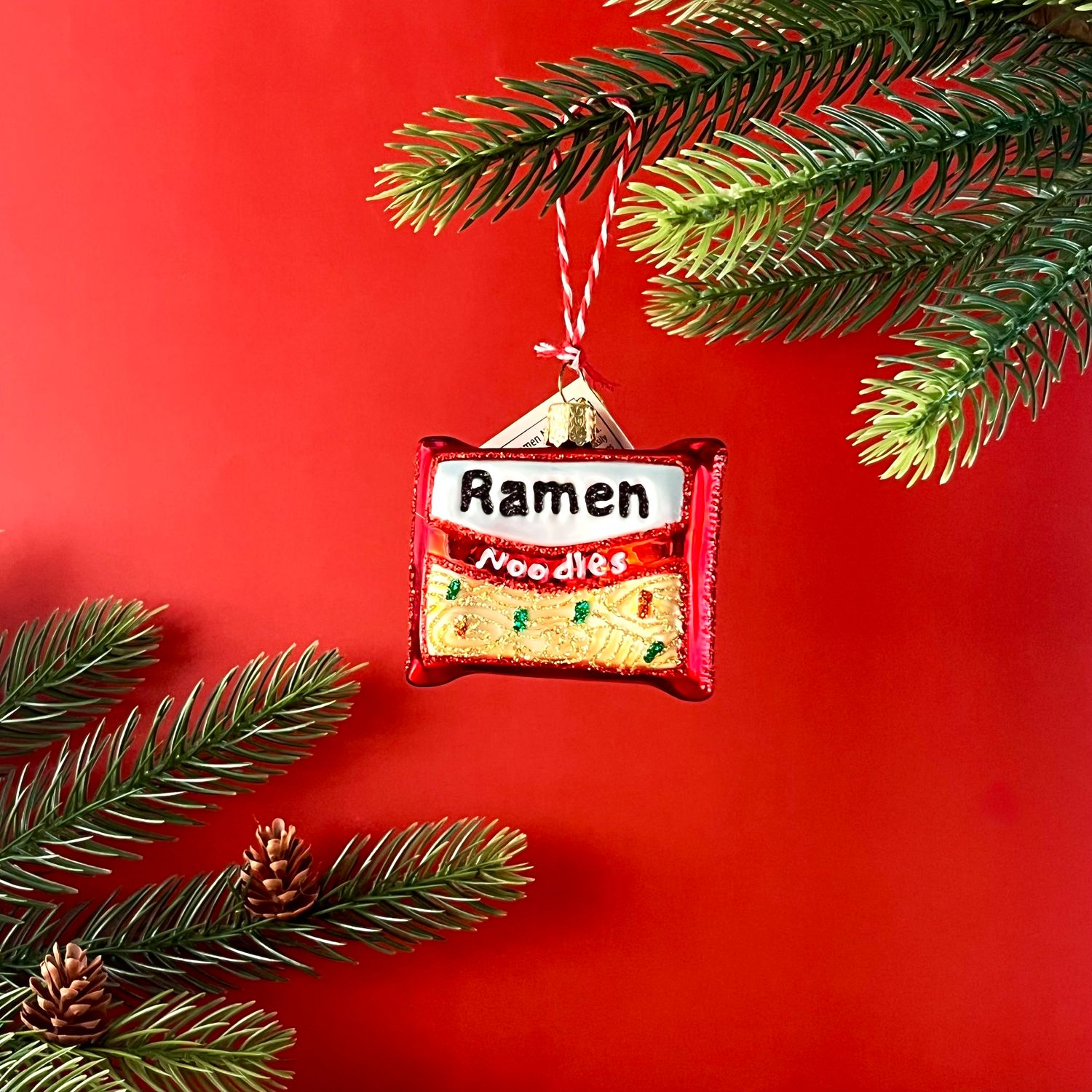Ramen Noodles Ornament