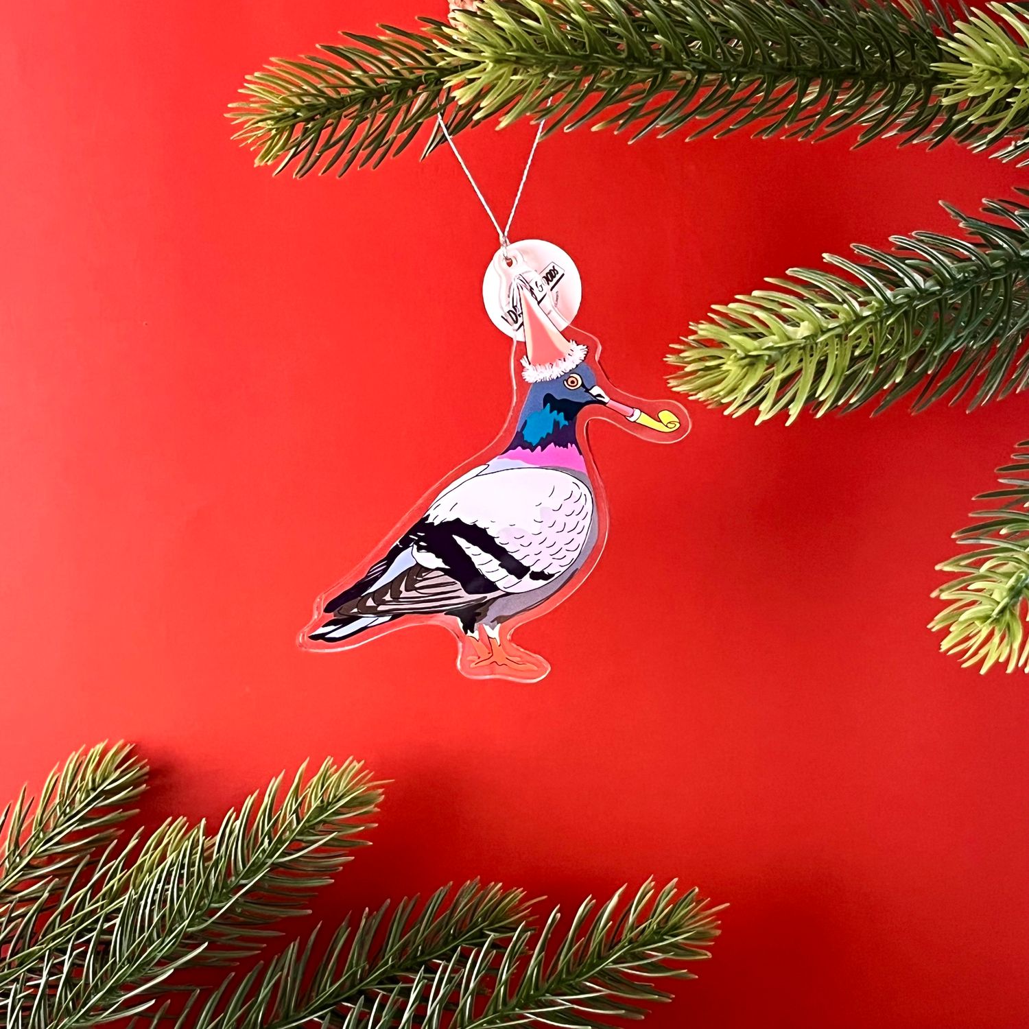 New York Pigeon Ornament by Drawn Goods