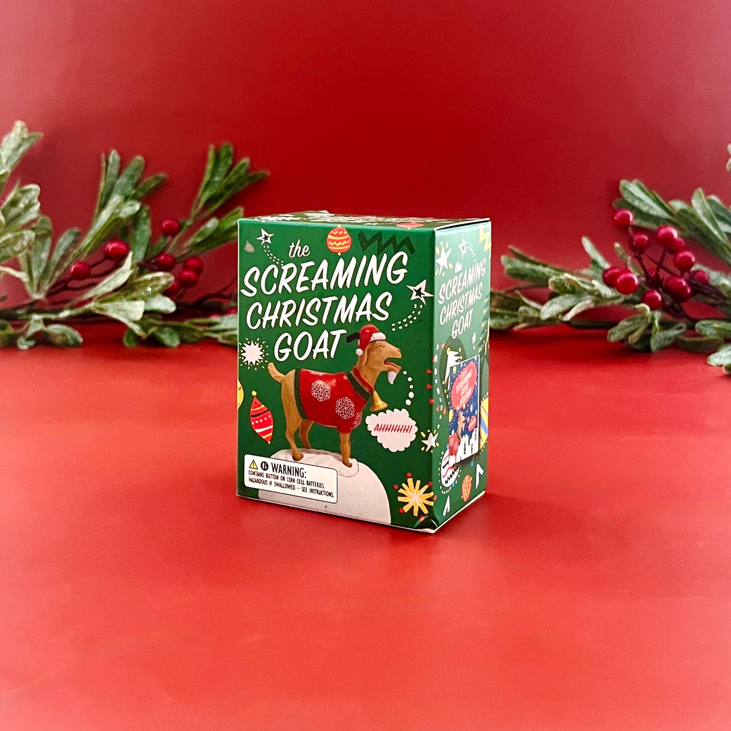 The Screaming Christmas Goat