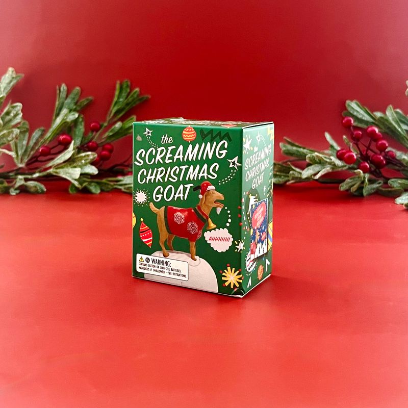 The Screaming Christmas Goat