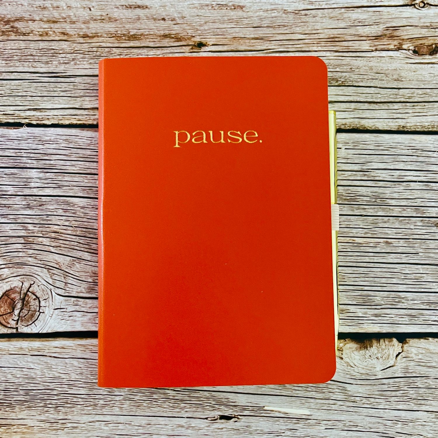 Gratitude Journal:, Style: Pause