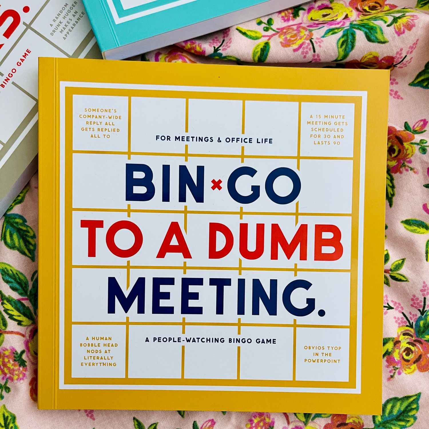 Brass Monkey Bingo Book:, Game: Bin-go To A Dumb Meeting