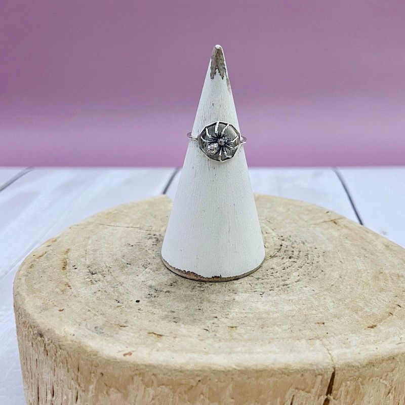 Silver Spider Ring, Size: 5
