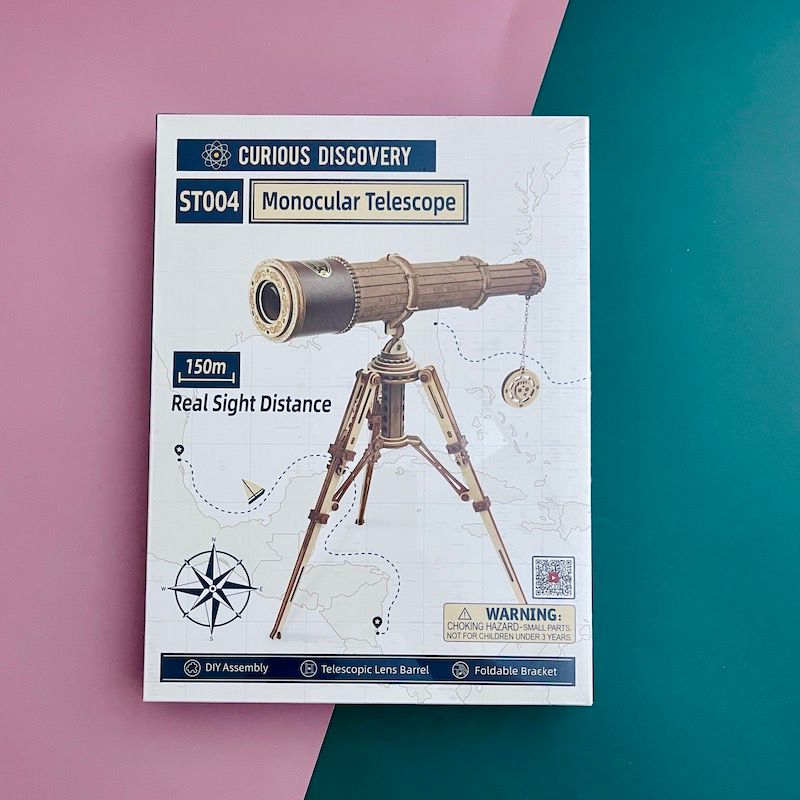 DIY Wooden Puzzle, Style: Monocular Telescope