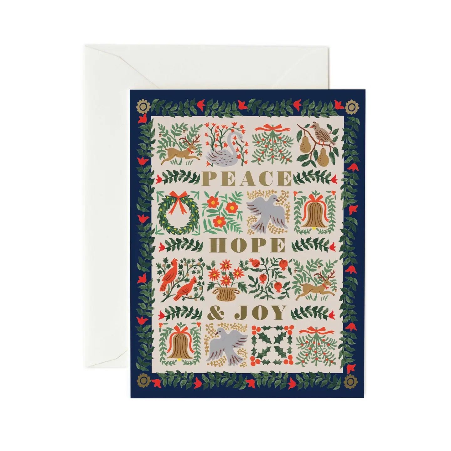 Rifle Paper Christmastide Card, Style: Individual