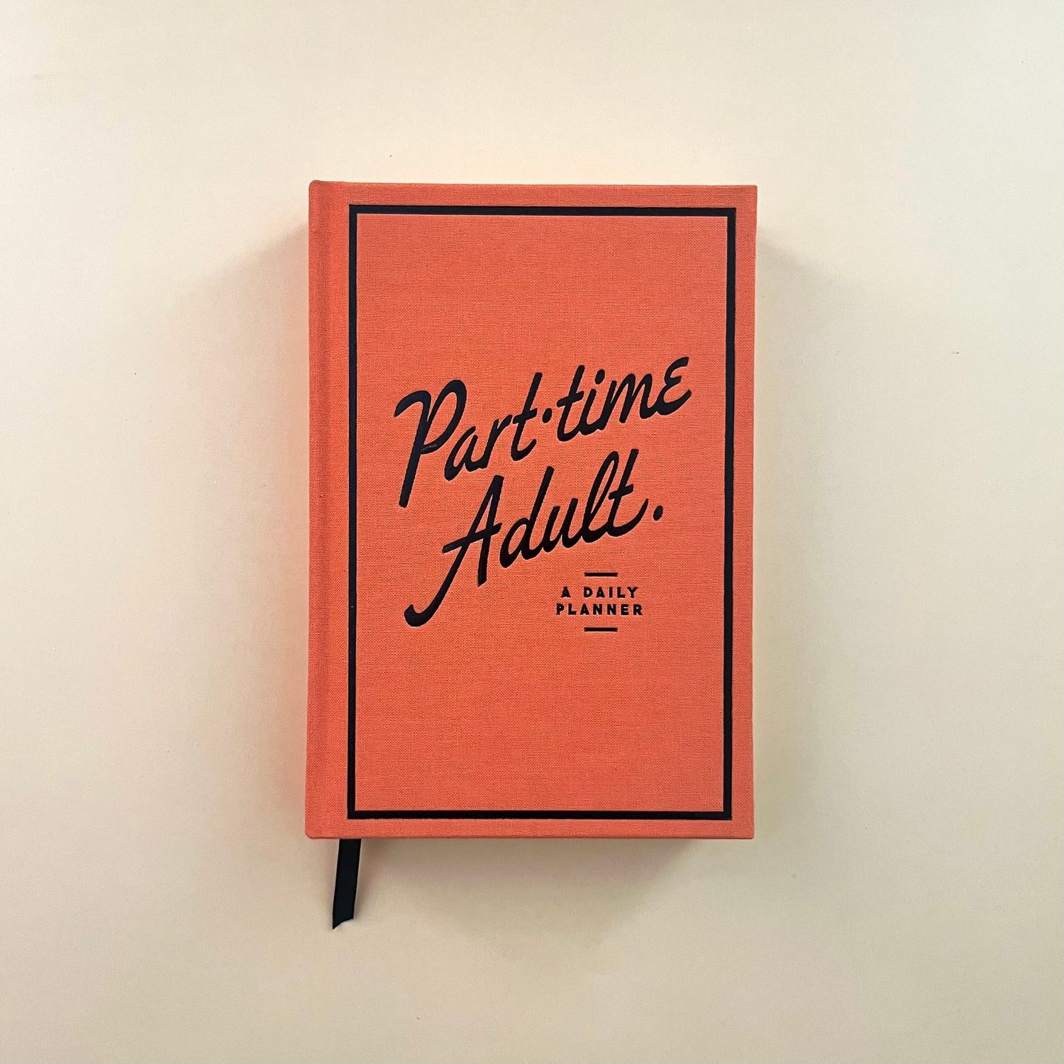 Part-Time Adult Undated Daily Planner