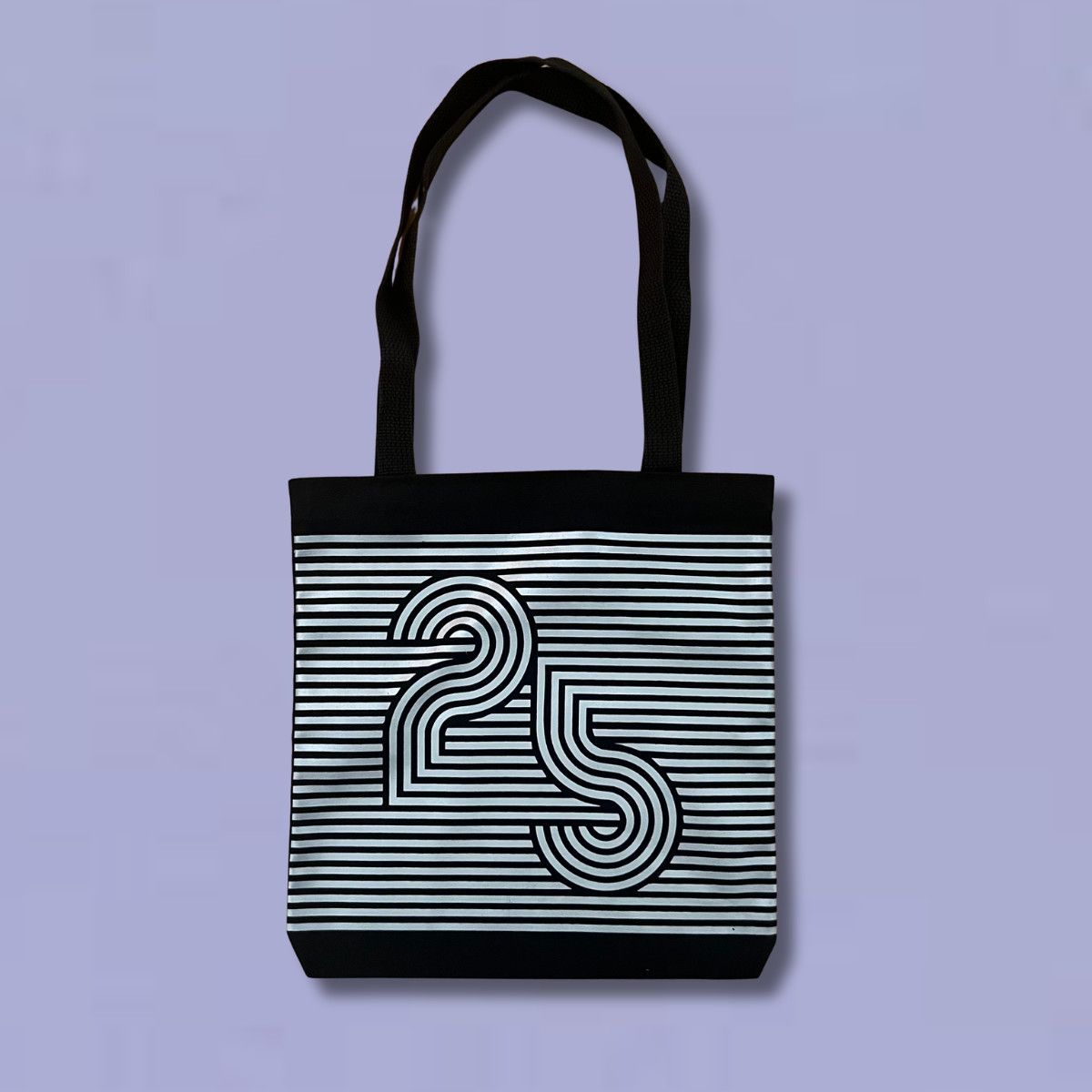 Silver Anniversary Tote Bag