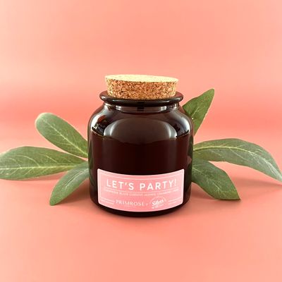 Let&#39;s Party Candle by SITC X Primrose, 7oz, Soy
