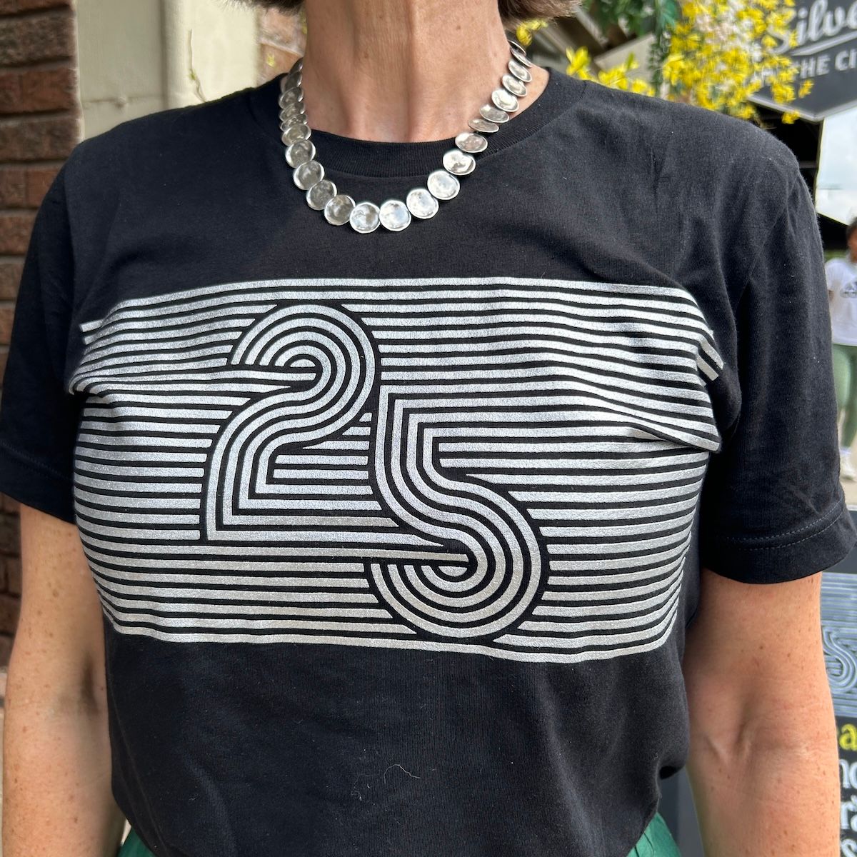 Silver in the City 25 Years Silver Tee