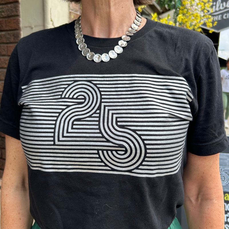 Silver in the City 25 Years Silver Tee