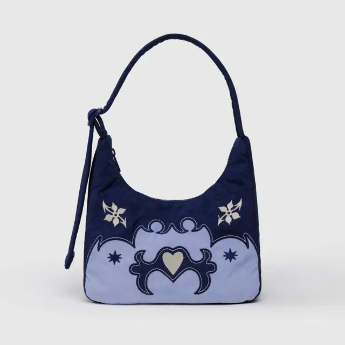 FW25 Baggu Mini Shoulder Bag, Style: Western Appliqué