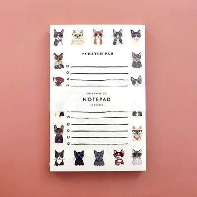 Rifle Paper Cool Cats Notepad