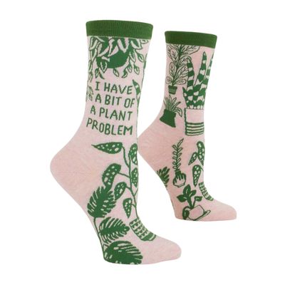 Plant Problem Women's Crew Socks