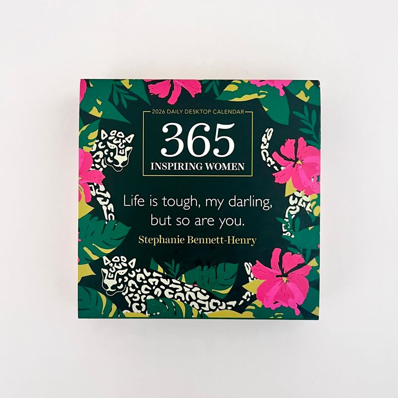 2026 365 Inspiring Women Daily Desktop Calendar