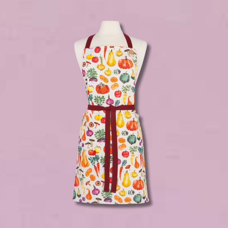 Veggie Stand Spruce Apron