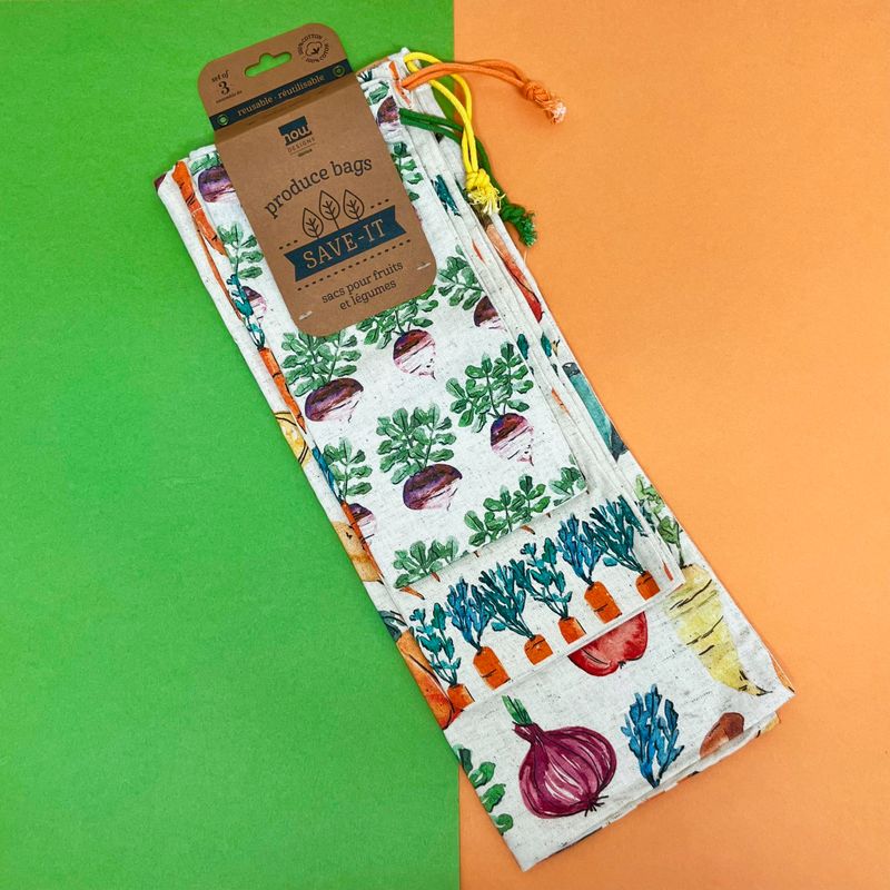 Veggie Stand Produce Bags S/3