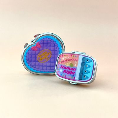 The Peach Fuzz Pill Case