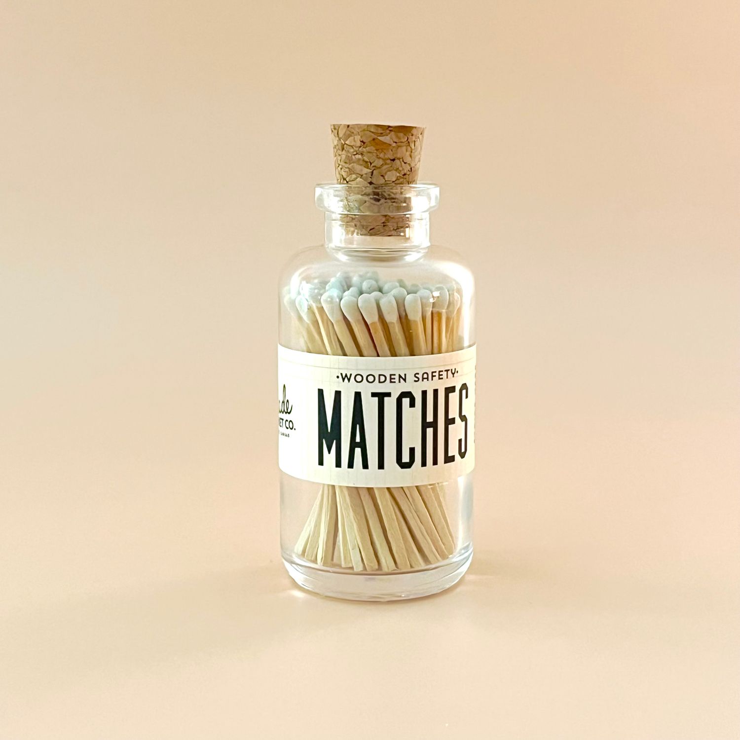 Vintage Apothecary Matches, Style: Mini White