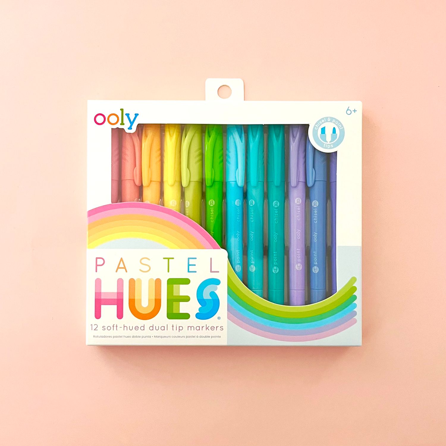 Pastel Hues Markers S/12