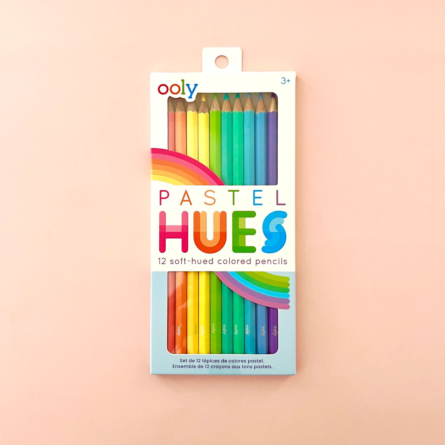 Pastel Hues Colored Pencils S/12