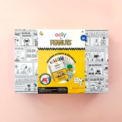 OOLY X Peanuts: Coloring Activity &amp; Sticker Kit