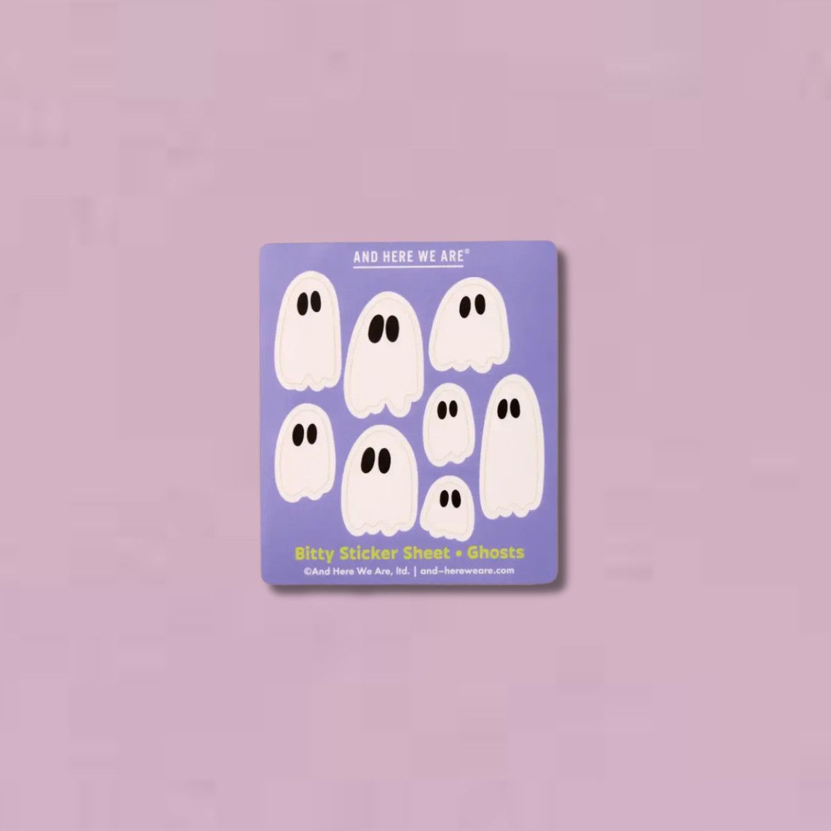 Ghosts Bitty Sticker Sheet