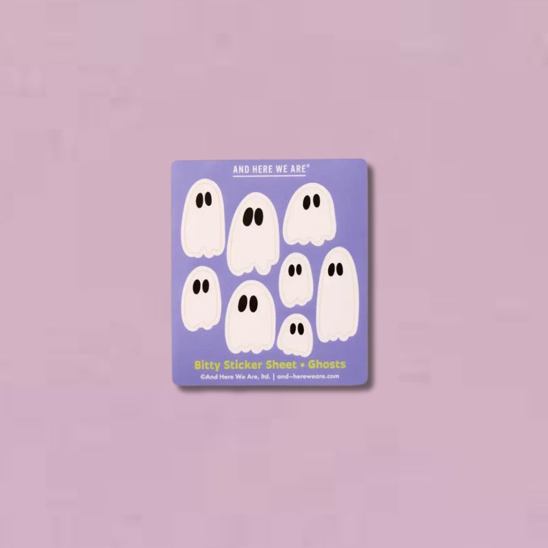 Ghosts Bitty Sticker Sheet