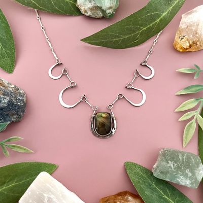 Handmade Five of Cups Necklace by Art by Any Means