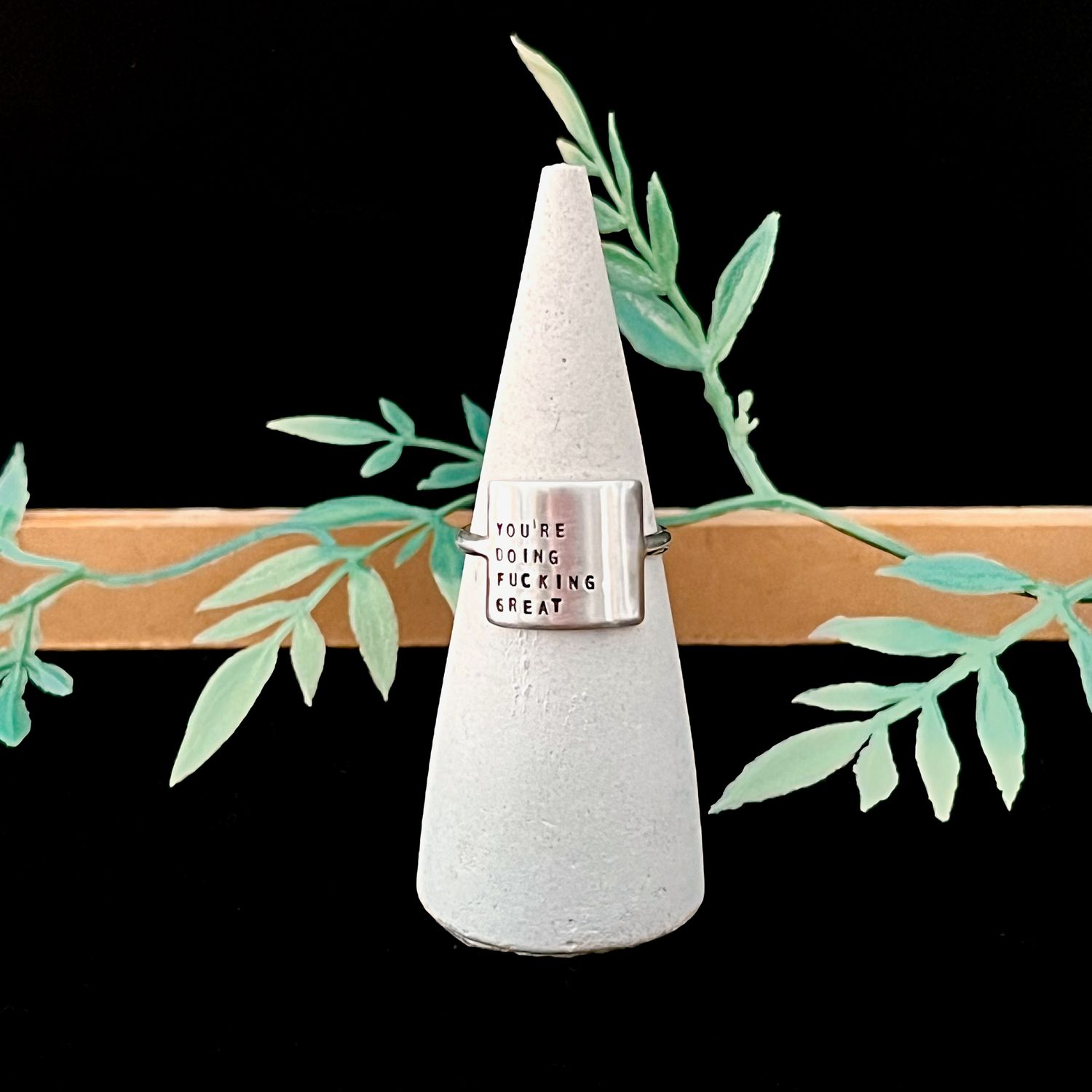 Custom Stamped Wide InspiRing