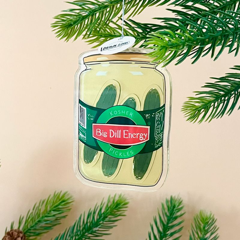 Dill Pickle Shaker Ornament