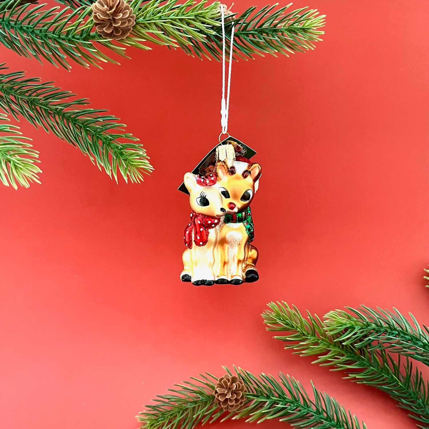 Rudolph and Clarice Ornament